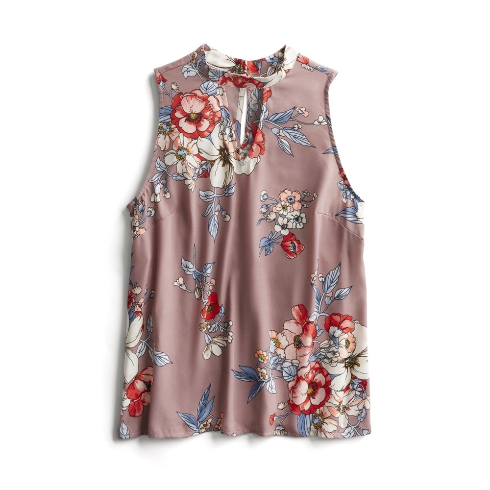 Collective Concepts Floral Sleeveless Top xl Preloved